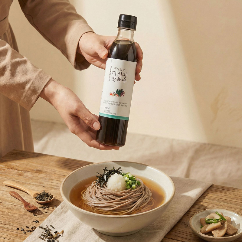 정성깃든 기장산 다시마  맛간장 400ml