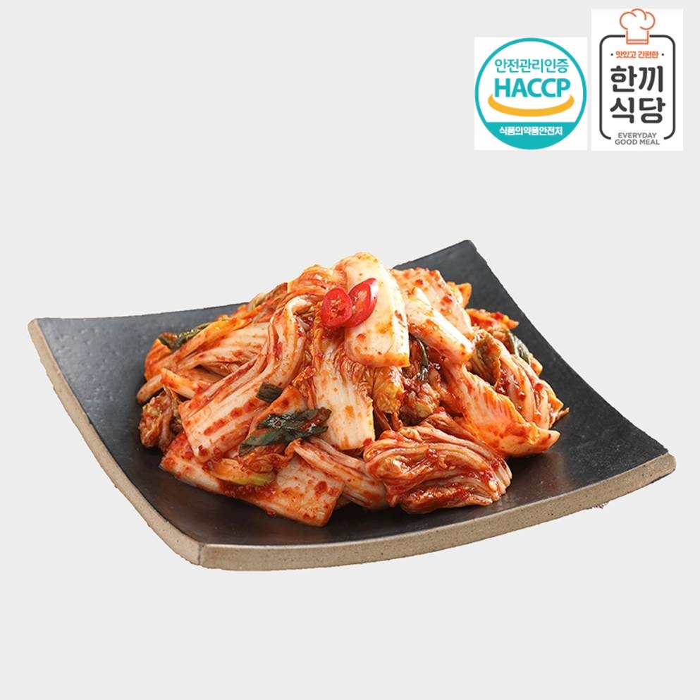 [한끼식당] 우리 농산물 100% 겉절이 1kg/3kg