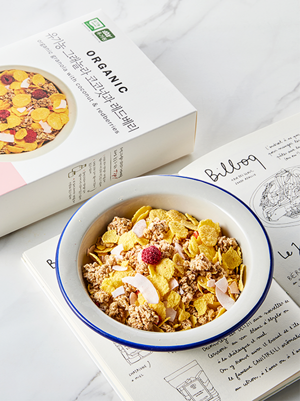 유기농 그래놀라 코코넛&레드베리 (300g)