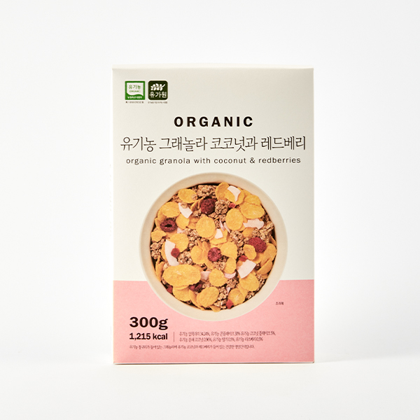 유기농 그래놀라 코코넛&레드베리 (300g)