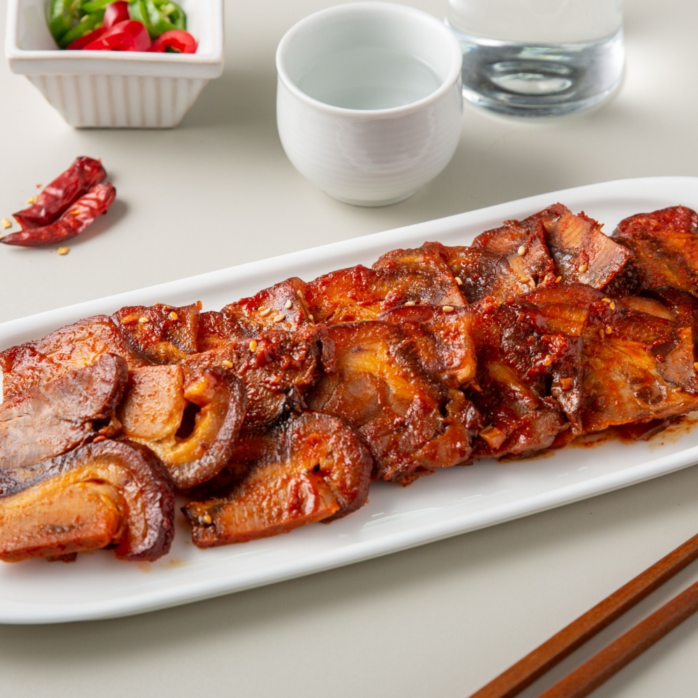순살 슬라이스 한줄 불족발 200g (막국수,쫄면 추가선택 가능)