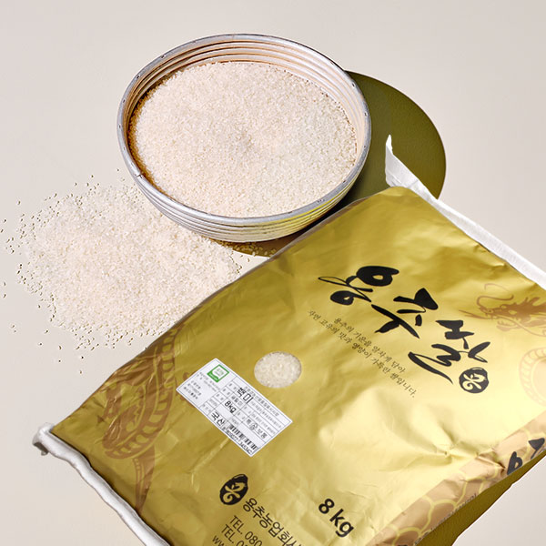 용추 유기농 백미 (8kg, 단일품종) 대표이미지 섬네일