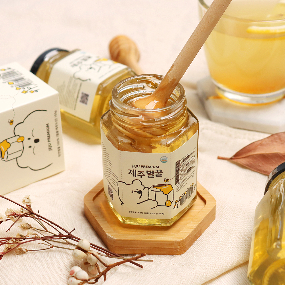 프리미엄 제주벌꿀 150g 제주 꿀 답례품
