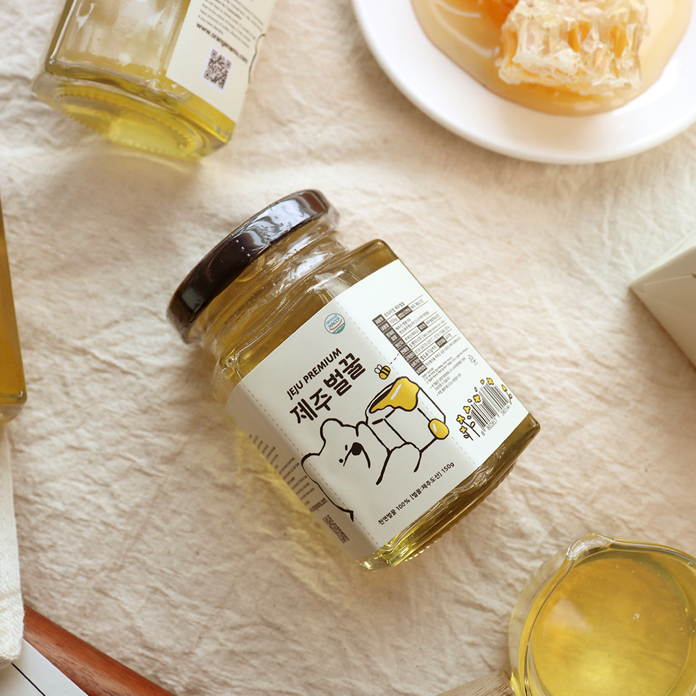 프리미엄 제주벌꿀 150g 제주 꿀 답례품