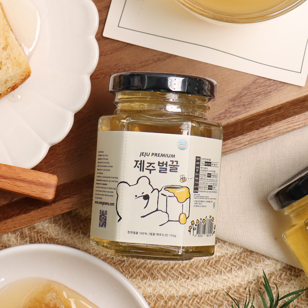 프리미엄 제주벌꿀 150g 제주 꿀 답례품