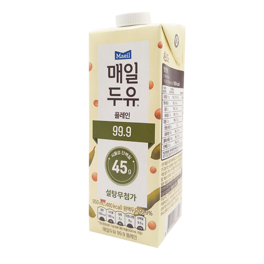 매일유업 매일두유 99.9 950ml 대용량 (6팩/12팩)