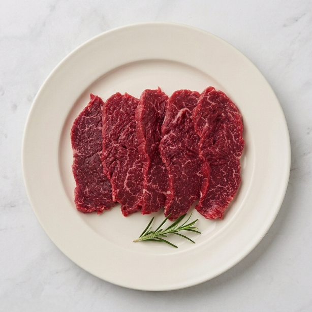 진도홍미향 한우 보섭살 300g