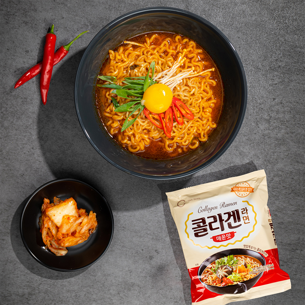 콜라겐라면 매운맛 (120g x 4입) 대표이미지 섬네일