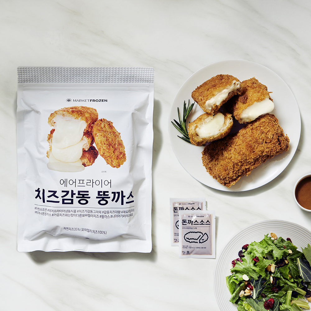 마켓프로즌 에어프라이어용 후라이드치킨 / 돈까스 / 치즈스틱
