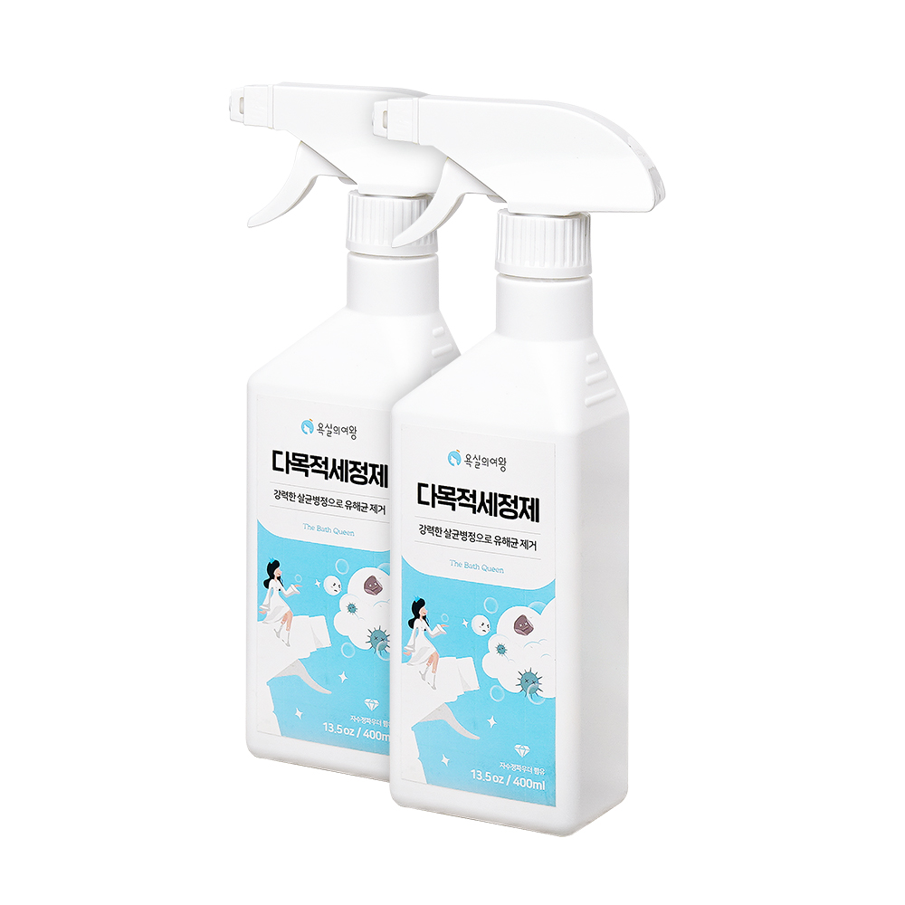 욕실의여왕 다목적세정제 (400ml/500ml)
