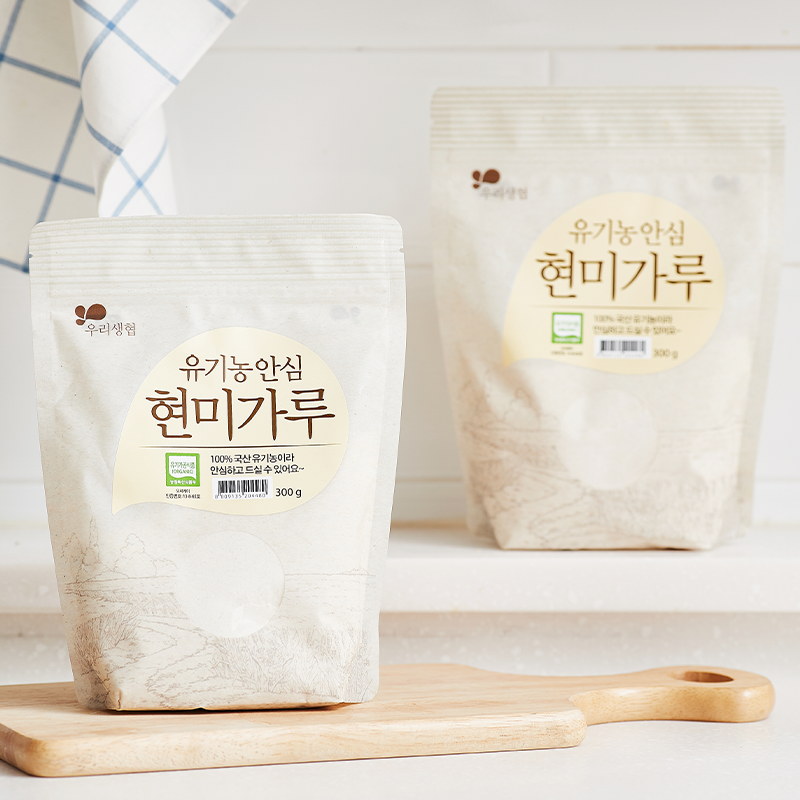 유기농 안심 현미가루(300g)