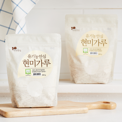 유기농 안심 현미가루(300g)