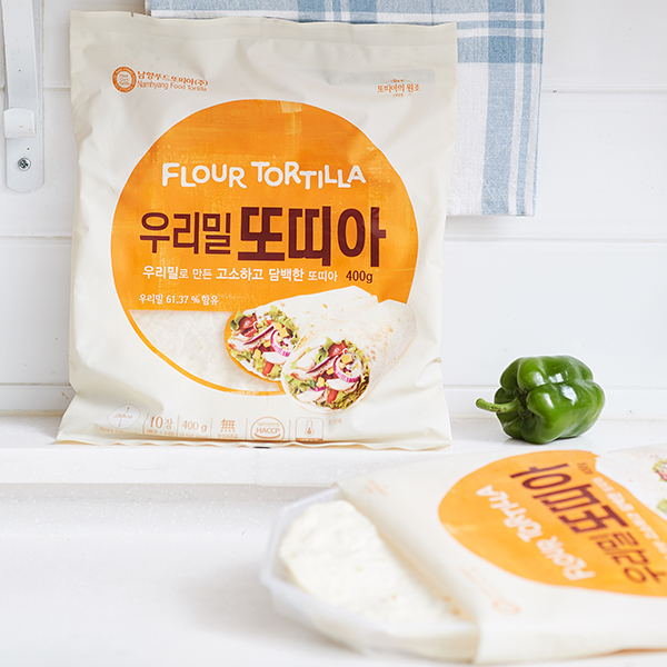 우리밀 또띠아(400g, 냉동) 대표이미지 섬네일