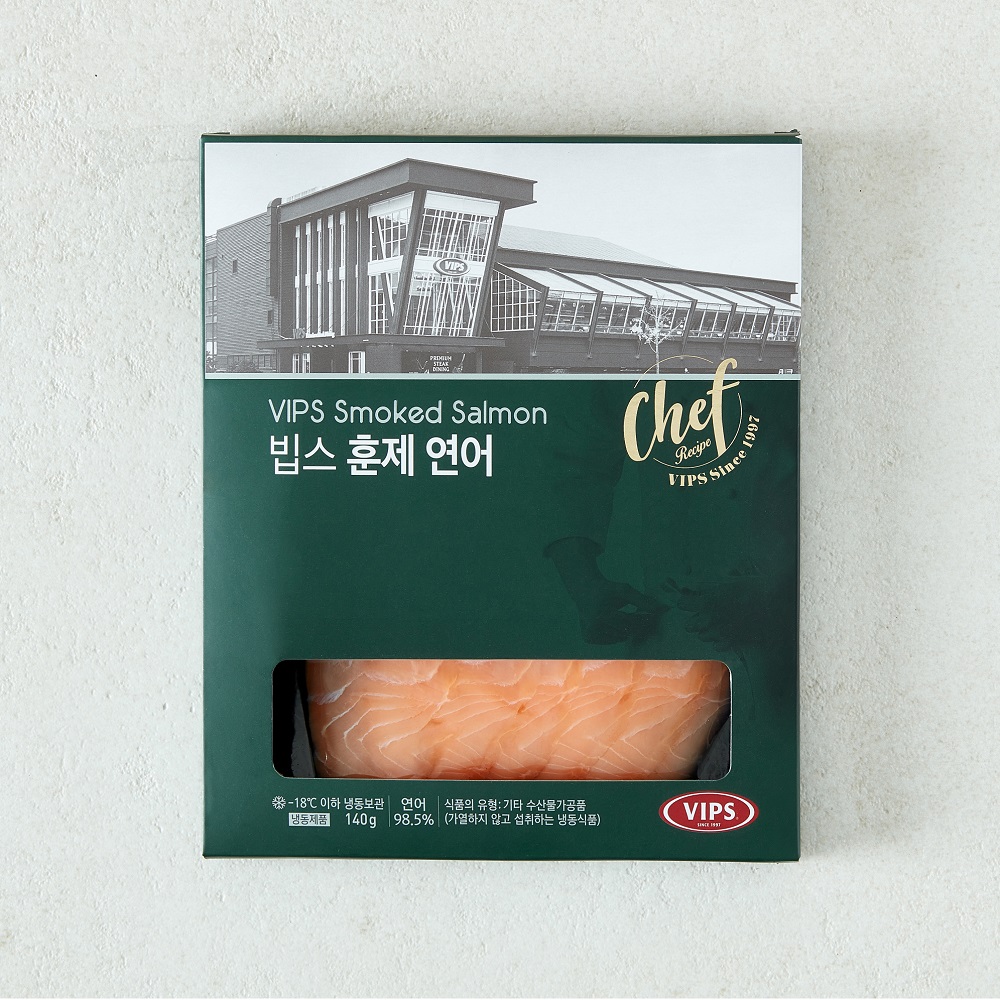 [냉동]빕스 훈제연어 140g 3EA