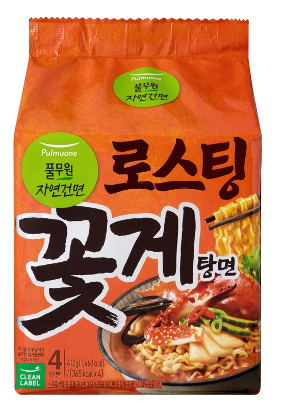 꽃게탕면/건면 (103g x 4입)