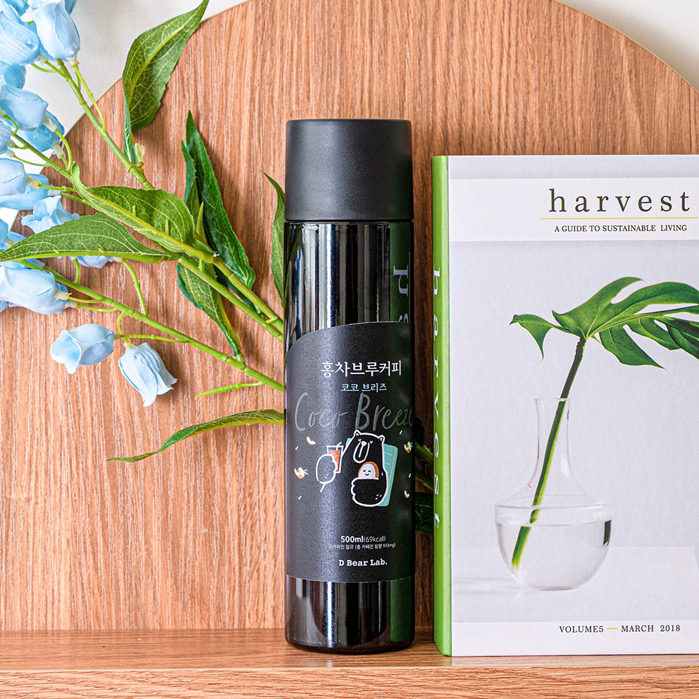 디베어랩 홍차브루 원액 선물 더치커피 500ml 4종