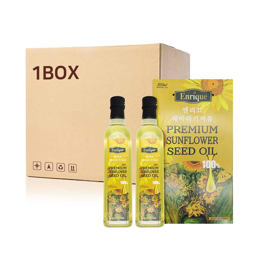 엔리끄 해바라기씨유 500ml 2p 세트