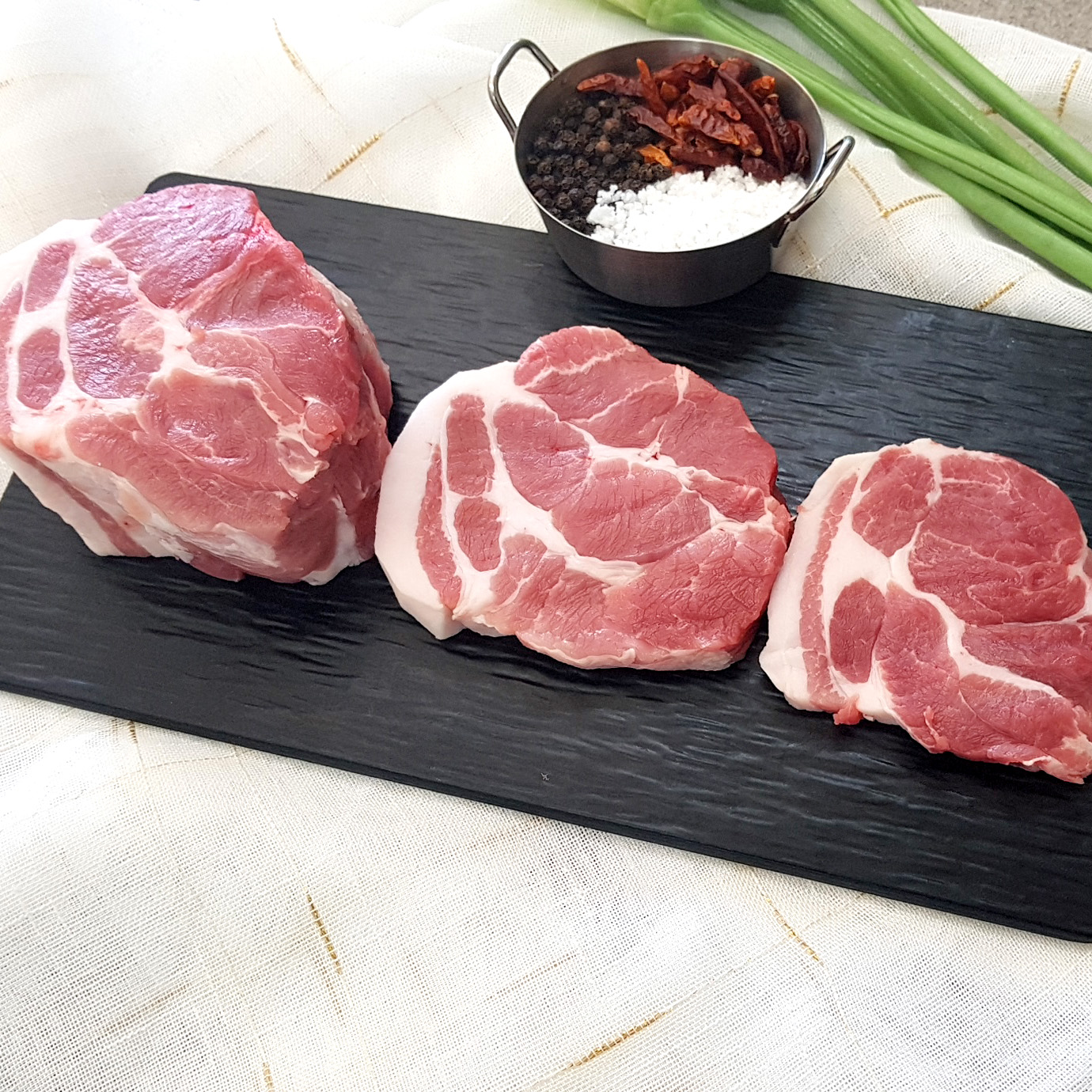 무항생제 돼지 목살 500g+500g (컷팅선택)