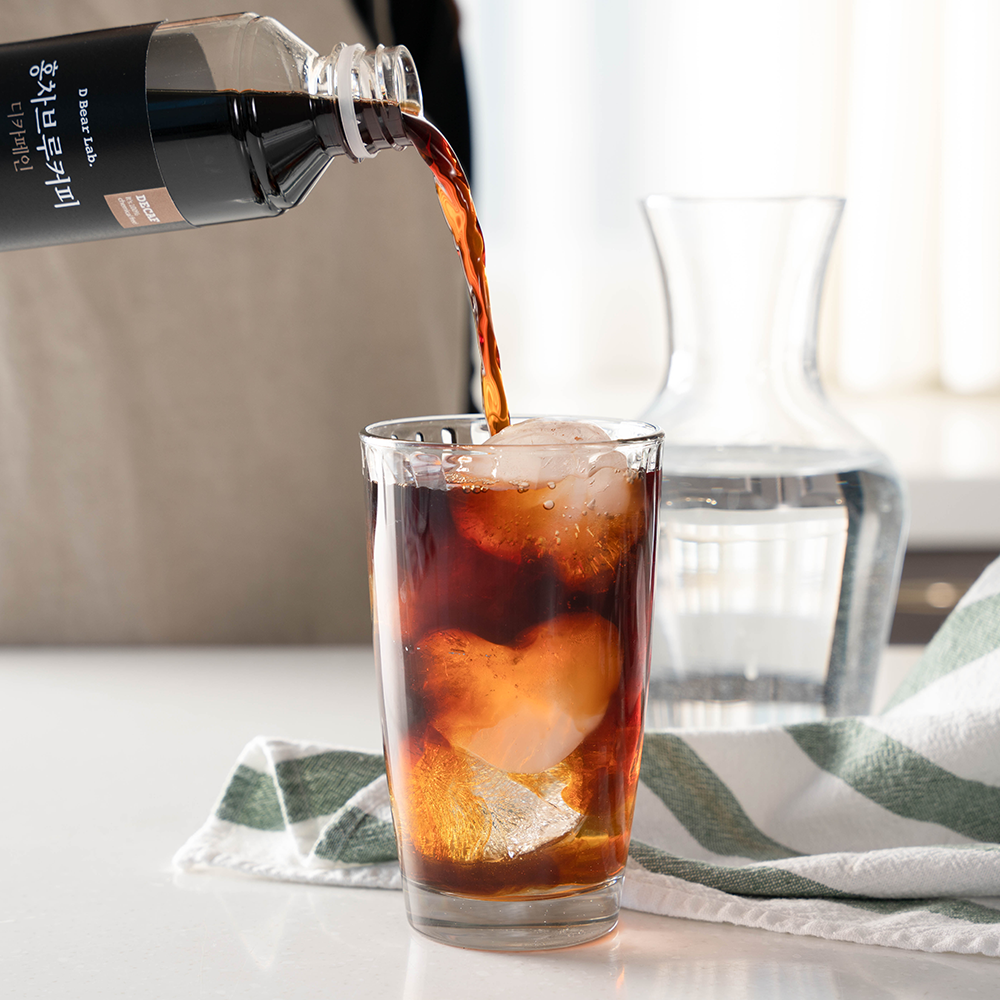 디베어랩 홍차브루 디카페인 더치커피 500ml