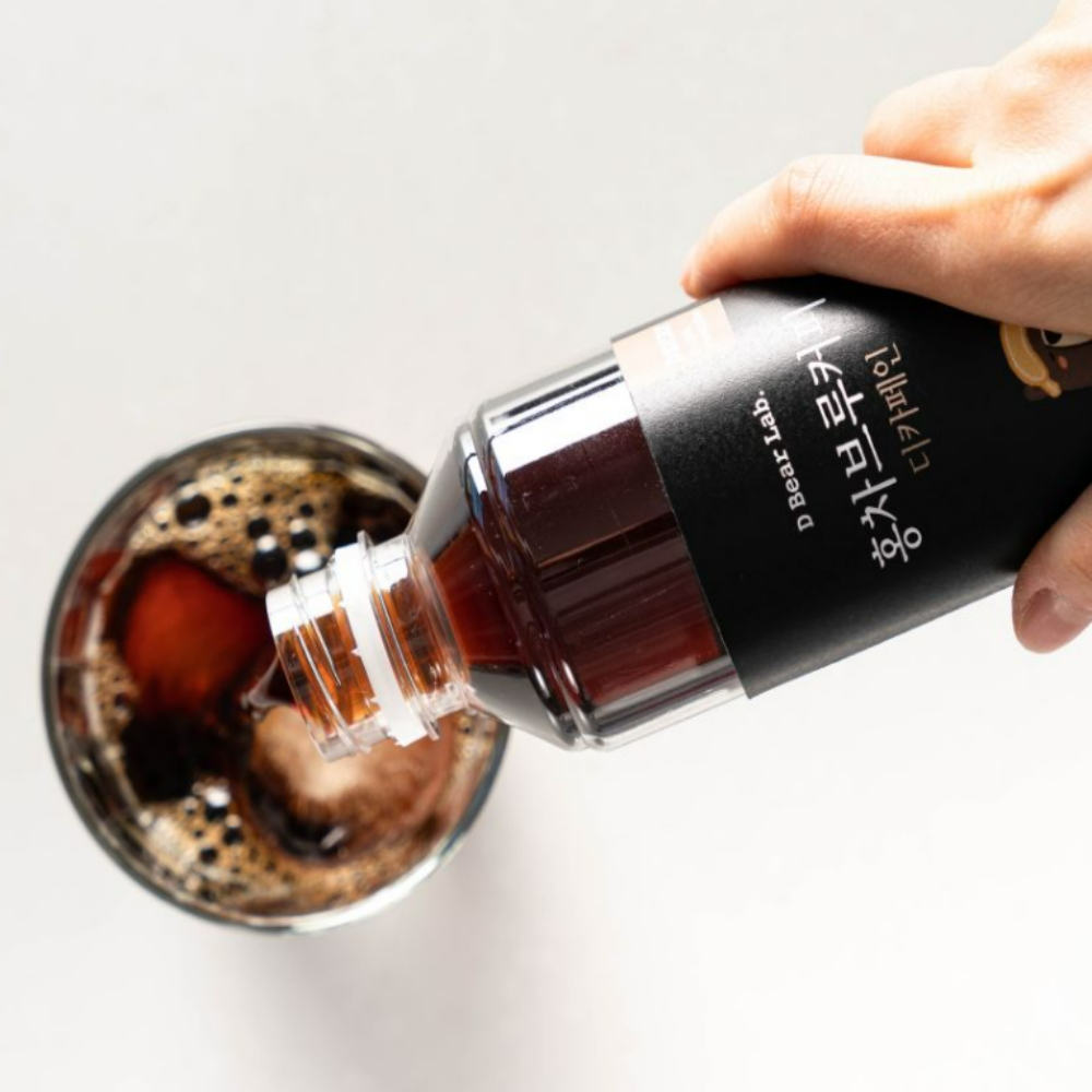 디베어랩 홍차브루 디카페인 더치커피 500ml
