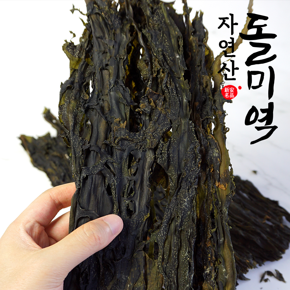 신안명품 흑산도 자연산 돌미역 특품 2줄기 240g (산모용)
