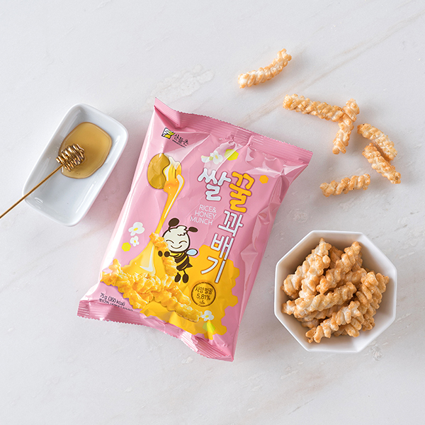산들촌 쌀꿀꽈배기 (75g)