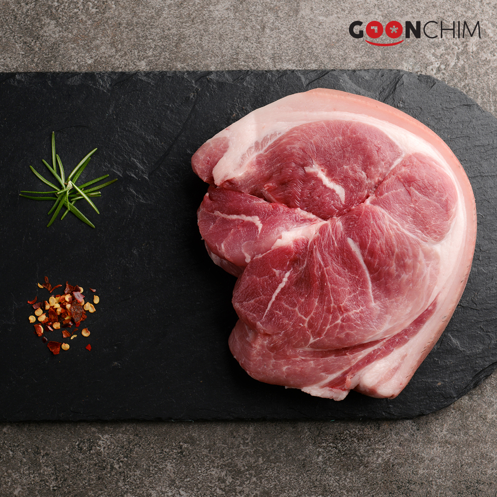 [제주직송] 흑돼지 뒷다리/앞다리살 볶음용 찌개용 (1kg)