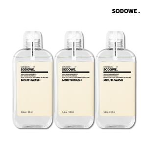 쏘두위 비건 오일풀링 마우스워시 280ml x 3개