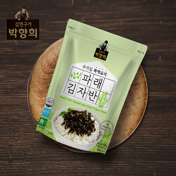 FDA공장인증 생활의 달인 김자반 새우파래/파래/카레/오고소/매운멸치/와사비50g*4EA