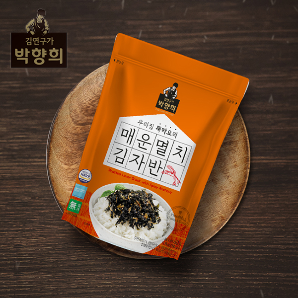 FDA공장인증 생활의 달인 김자반 새우파래/파래/카레/오고소/매운멸치/와사비50g*4EA