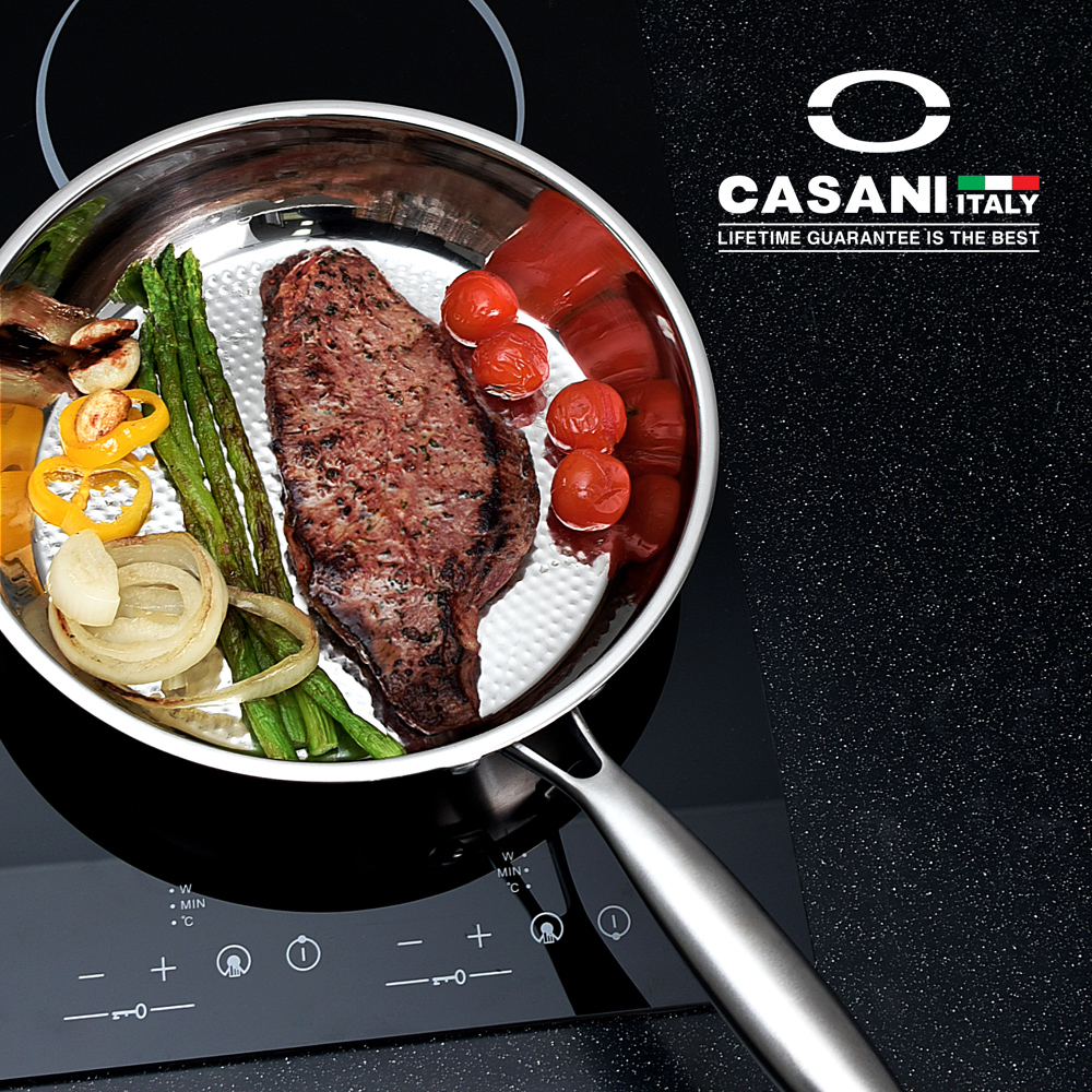 까사니 쿠치나 IH 스텐 프라이팬 (20cm/26cm/28cm)