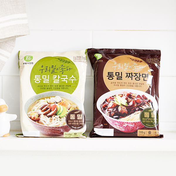 우리밀이좋다 통밀칼국수(245.5g) 대표이미지 섬네일