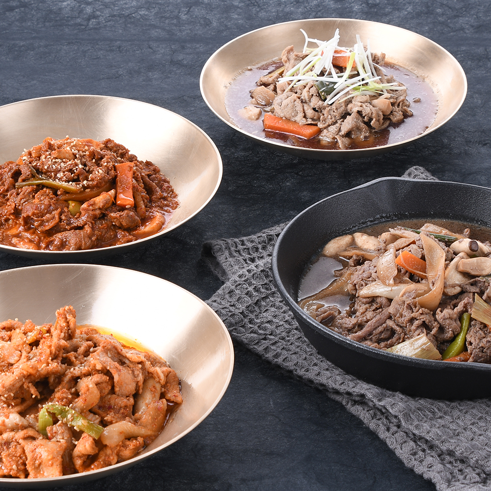 가정식 간편 밑반찬 소/돼지 불고기 500g (간장/고추장 선택)