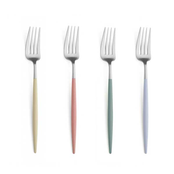 큐티폴 고아 디저트 포크1P_4colors