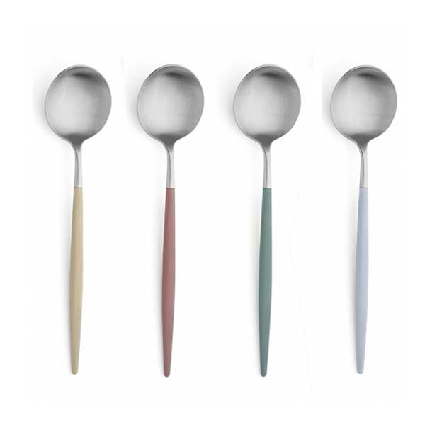 큐티폴 고아 디저트 스푼1P_4colors