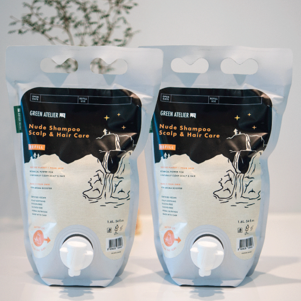 [대용량] 비건 홈 리필 두피케어 샴푸 1.6Lx2개
