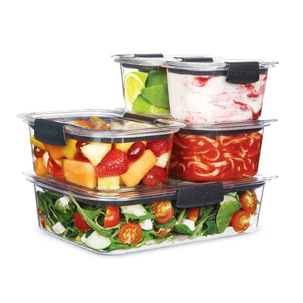 [시스테마] BPA FREE 브릴리언스 전자레인지용 밀폐용기5종