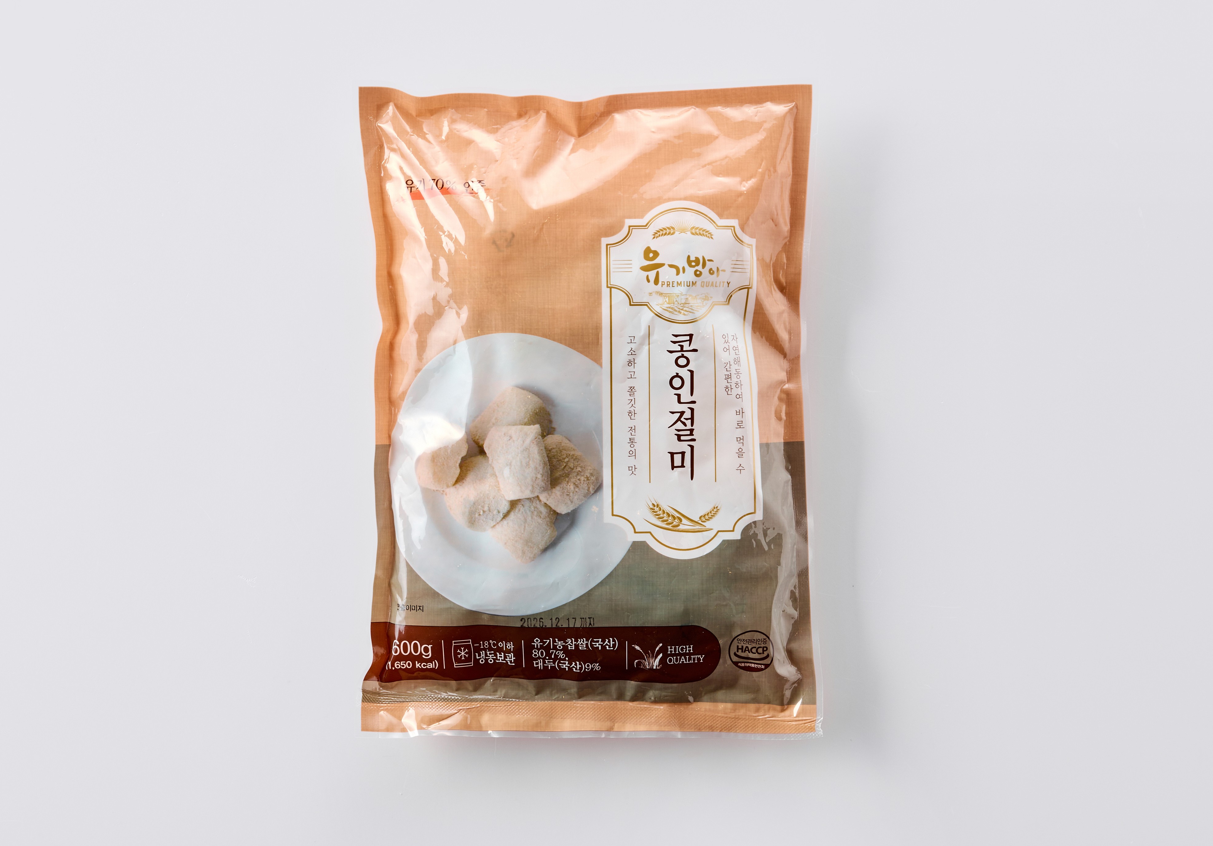 [리뉴얼]콩 인절미 (600g) (100g x 6개)