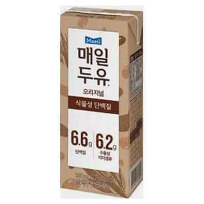 매일두유 99.9/식이섬유/검은콩, 뼈로가는고칼슘 담백한맛/검은콩 190ml 24팩