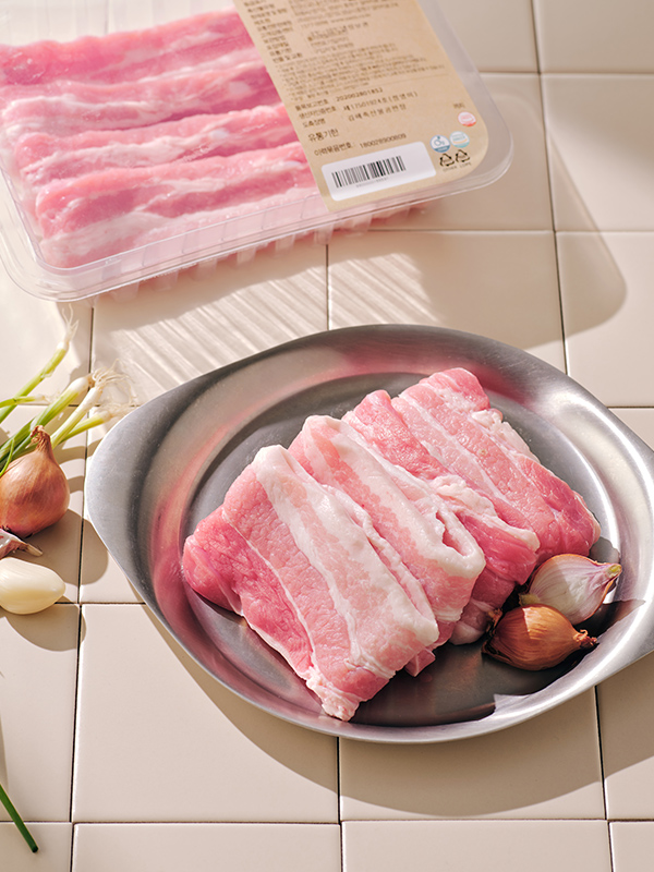 [농할20%쿠폰] 무항생제 우리한돈 삼겹살(구이용/500g)