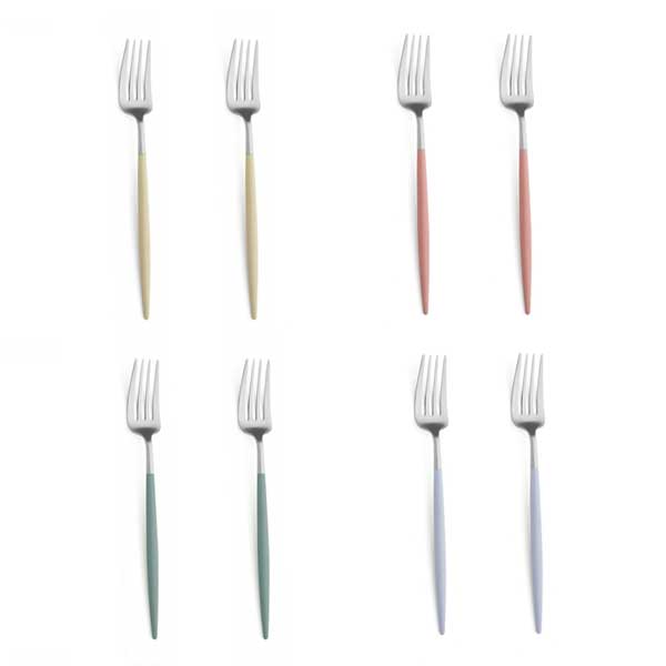 큐티폴 고아 디너 포크 2P_colors