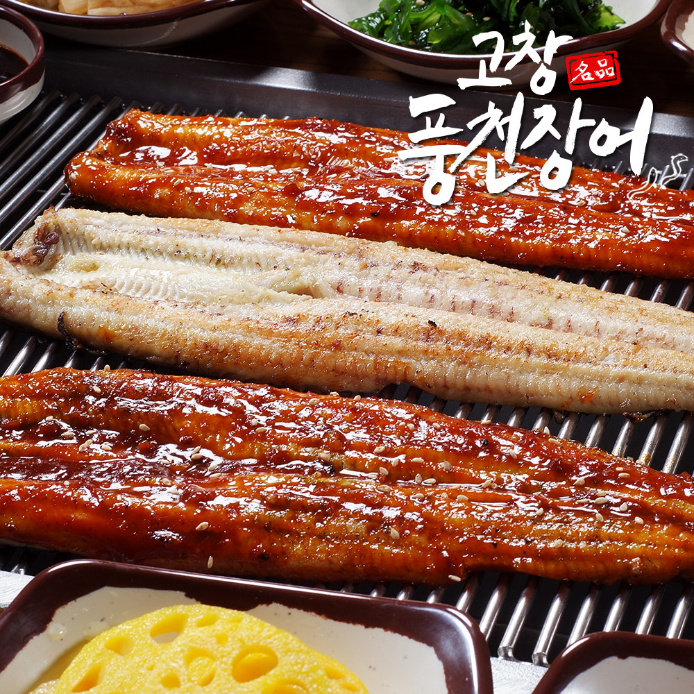 [수협] 고창 풍천 민물장어 (1kg 2미~4미)