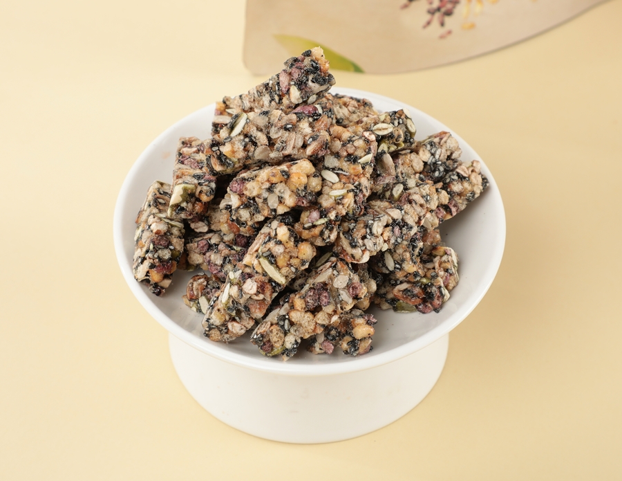 검은깨 귀리 수제 강정(300g /1봉지)