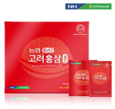 전북인삼농협 6년근 고려홍삼골드