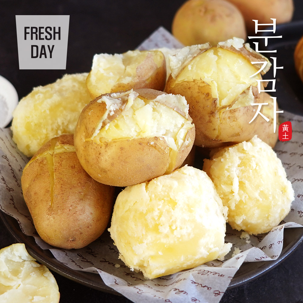 포슬포슬 쫀득한 고창 고급 분감자 구이/조림용/정품 (3kg/5kg/10kg)