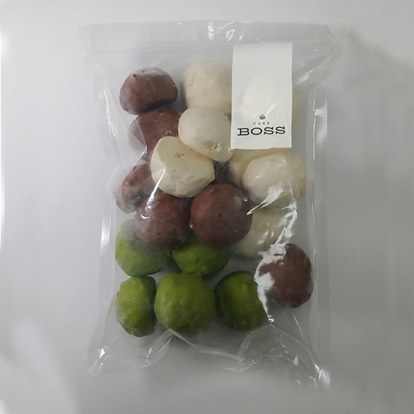 벨기에 삼색 우리쌀 와플 생지 80g 20개입