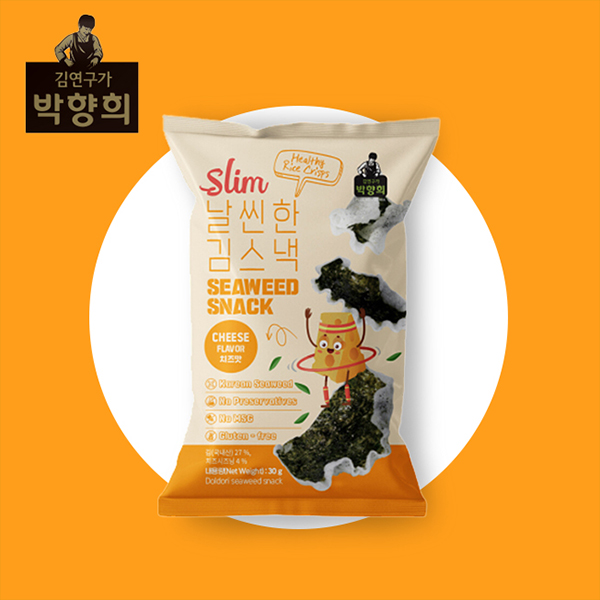  [박향희김] 날씬한김스낵치즈맛 30g x 4EA	