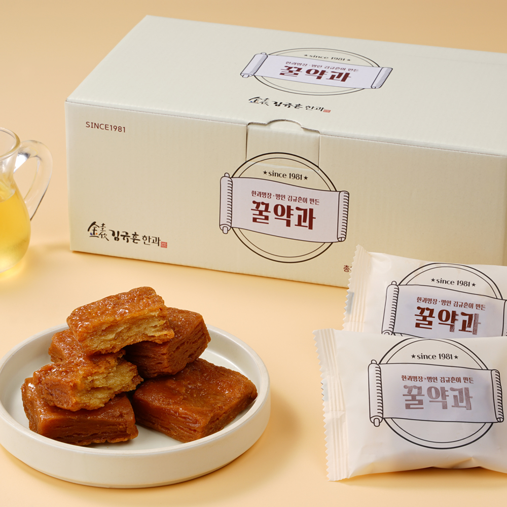 김규흔 한과 꿀약과 20개입 대표이미지 섬네일