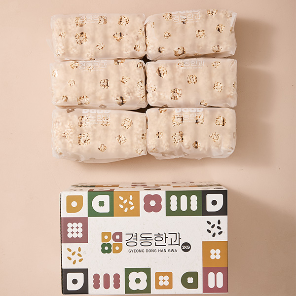 강릉경동한과 찹쌀통밥세트 2kg
