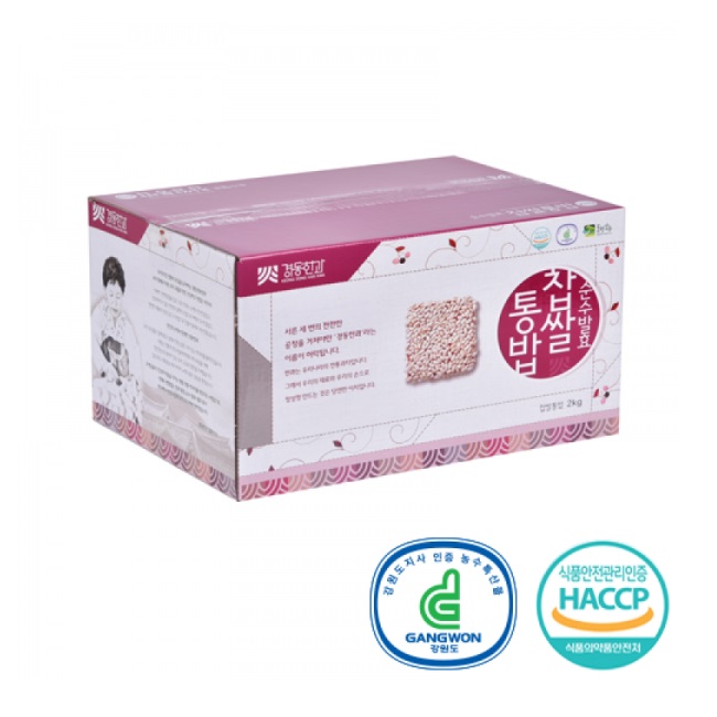 강릉경동한과 찹쌀통밥세트 2kg